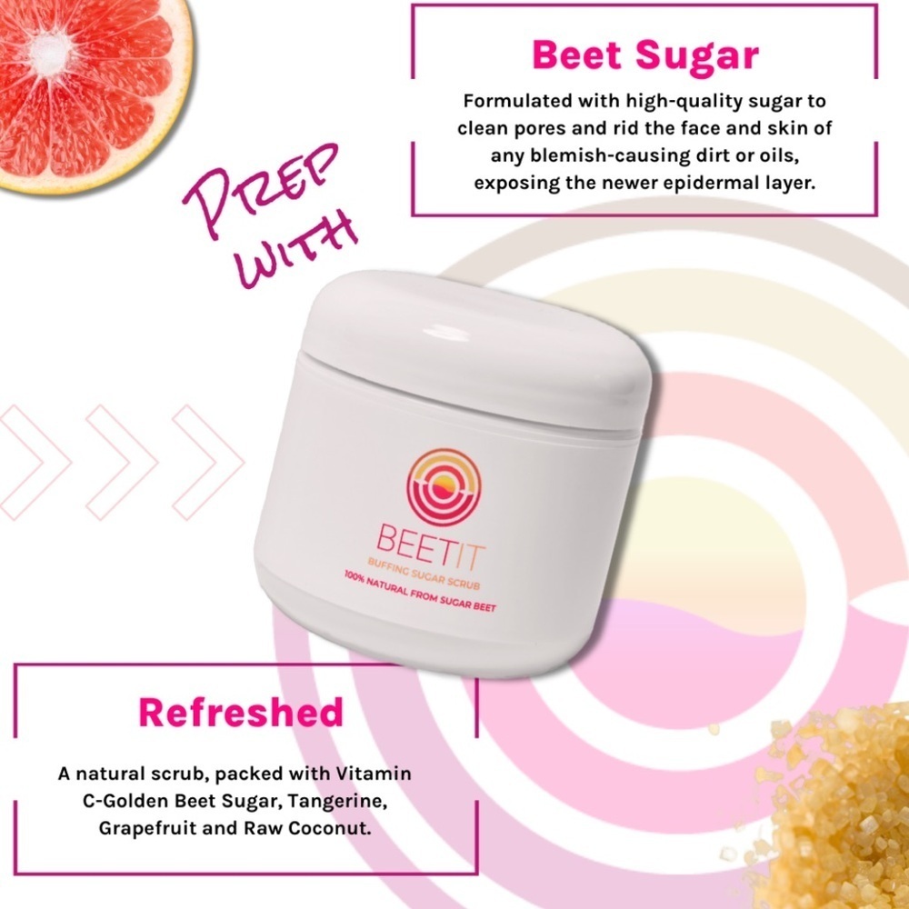 Beettan BEETIT Buffing Sugar Exfoliating Scrub